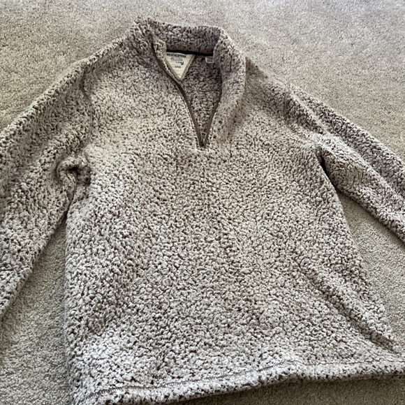 Size Medium Original WeatherProof Vintage crew neck sweater with zip. Soft!! - Picture 4 of 6